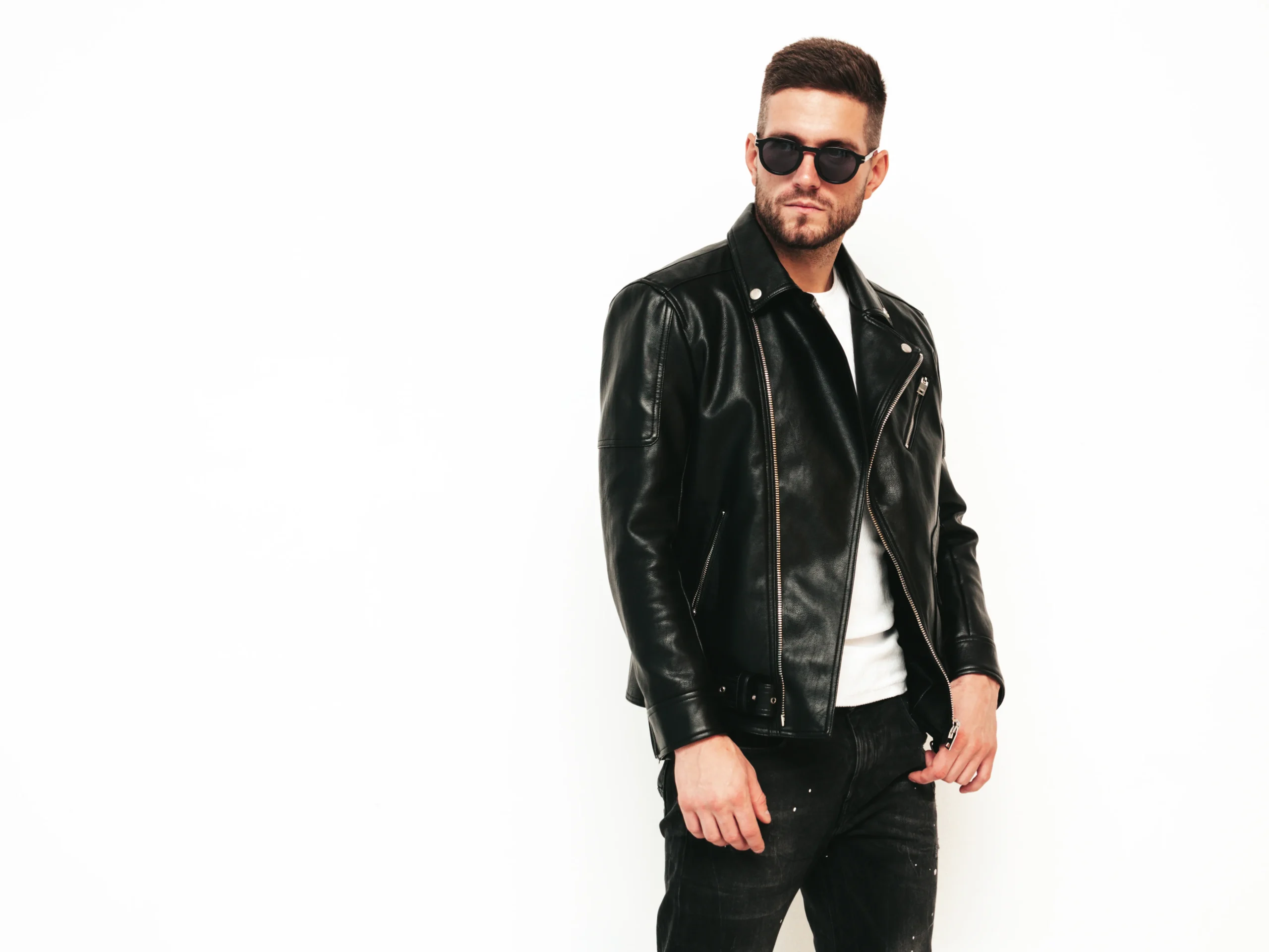 The Ultimate Guide to Men’s Leather Biker Jackets: Style, Durability, and Timeless Fashion